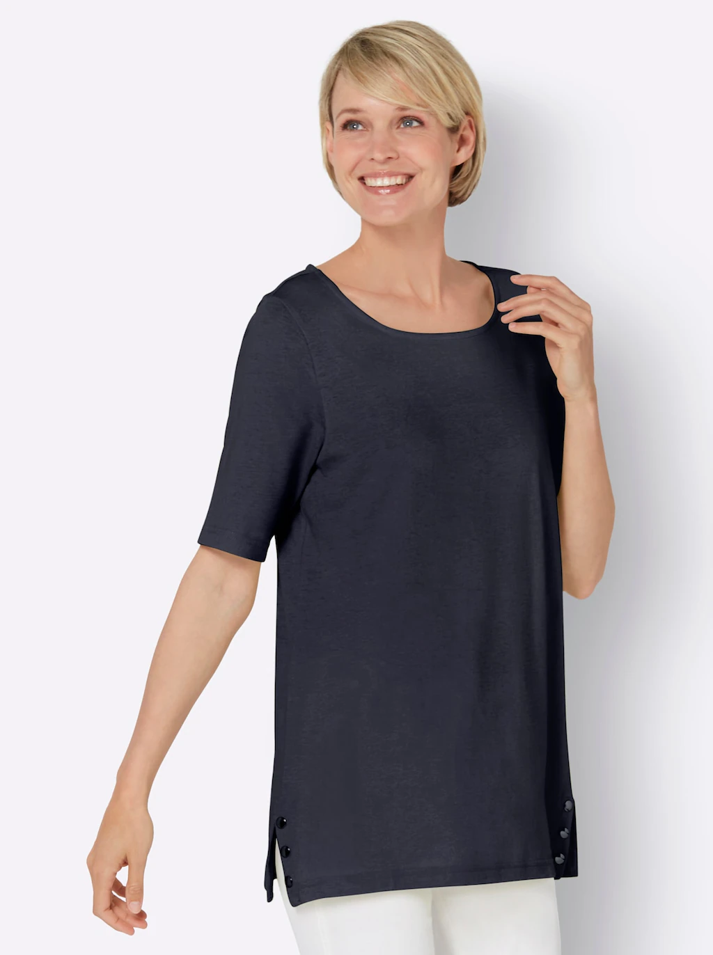 Classic Basics Kurzarmshirt "Kurzarm-Shirt" günstig online kaufen