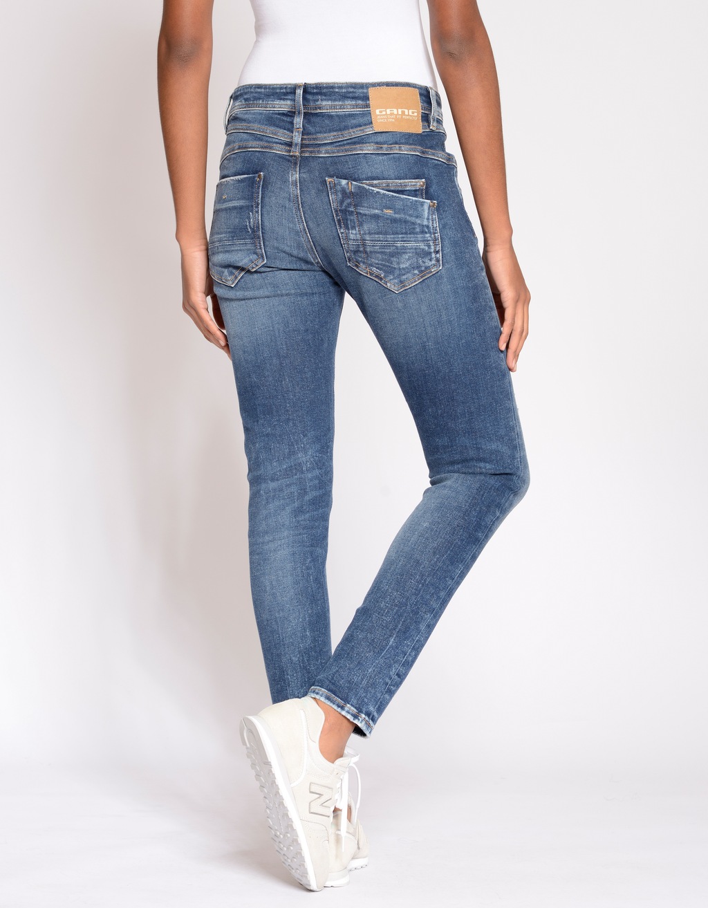 GANG Relax-fit-Jeans 94AMELIE mit doppelter Passe günstig online kaufen