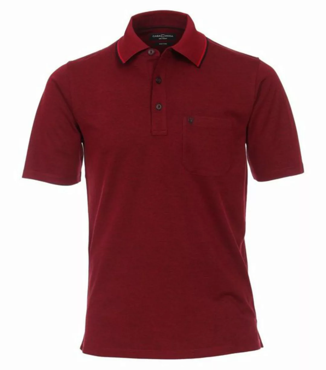 CASAMODA Poloshirt "CASAMODA Polo-Shirt uni" günstig online kaufen