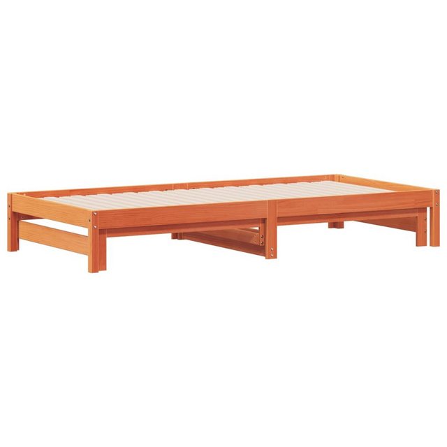 vidaXL Gästebett vidaXL Gästebett Tagesbett Ausziehbar Wachsbraun 90x190 cm günstig online kaufen