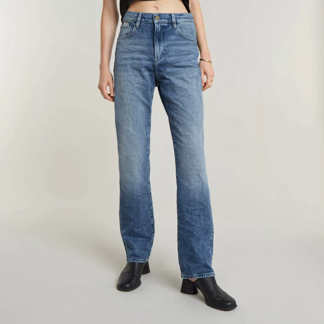 G-STAR High-waist-Jeans "Viktoria High Straight" günstig online kaufen