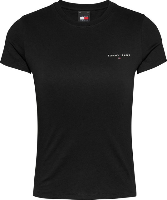 Tommy Jeans T-Shirt TJW SLIM LINEAR TEE mit Logoschriftzug günstig online kaufen