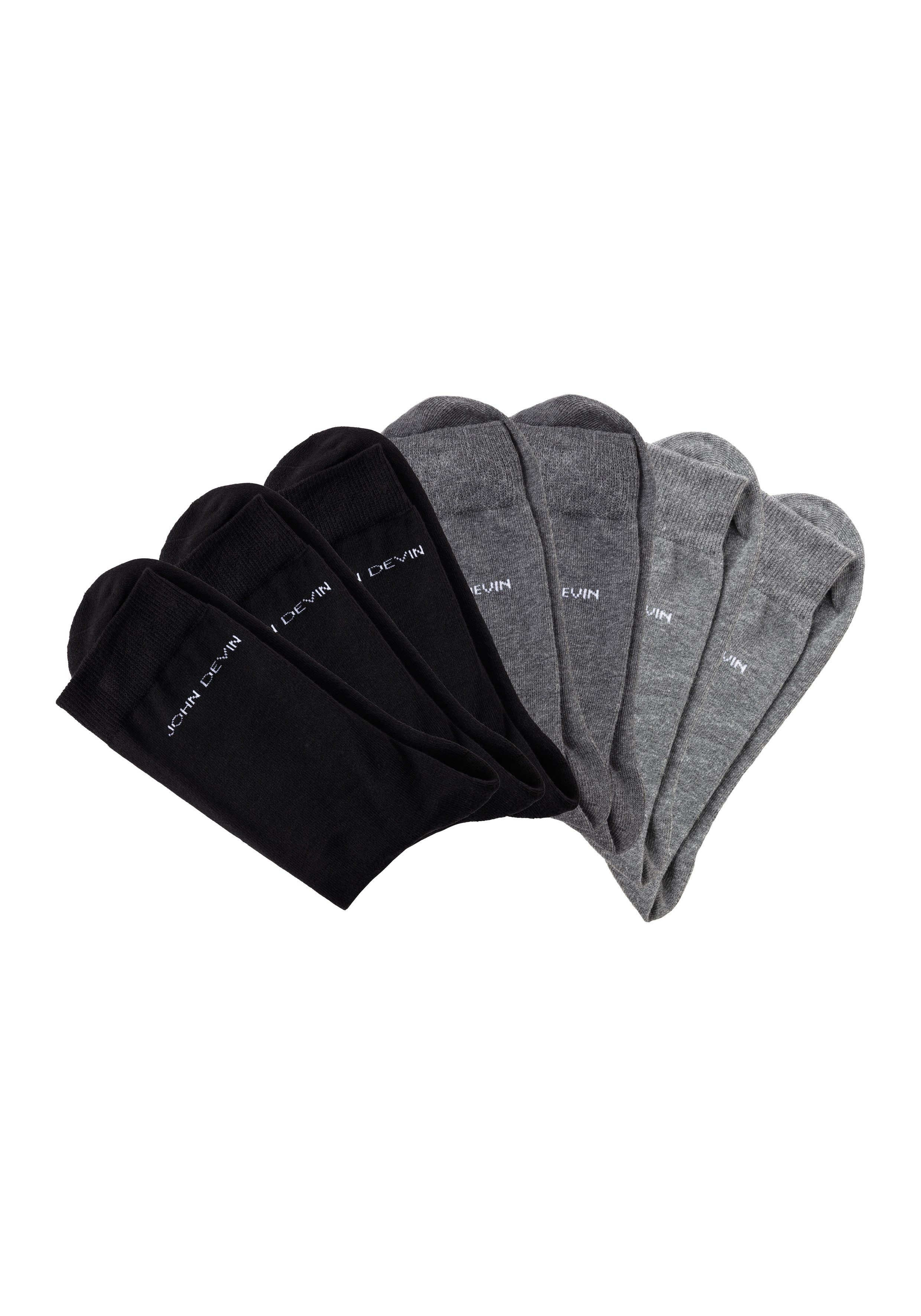 John Devin Basicsocken (Packung, 7-Paar) für günstig online kaufen