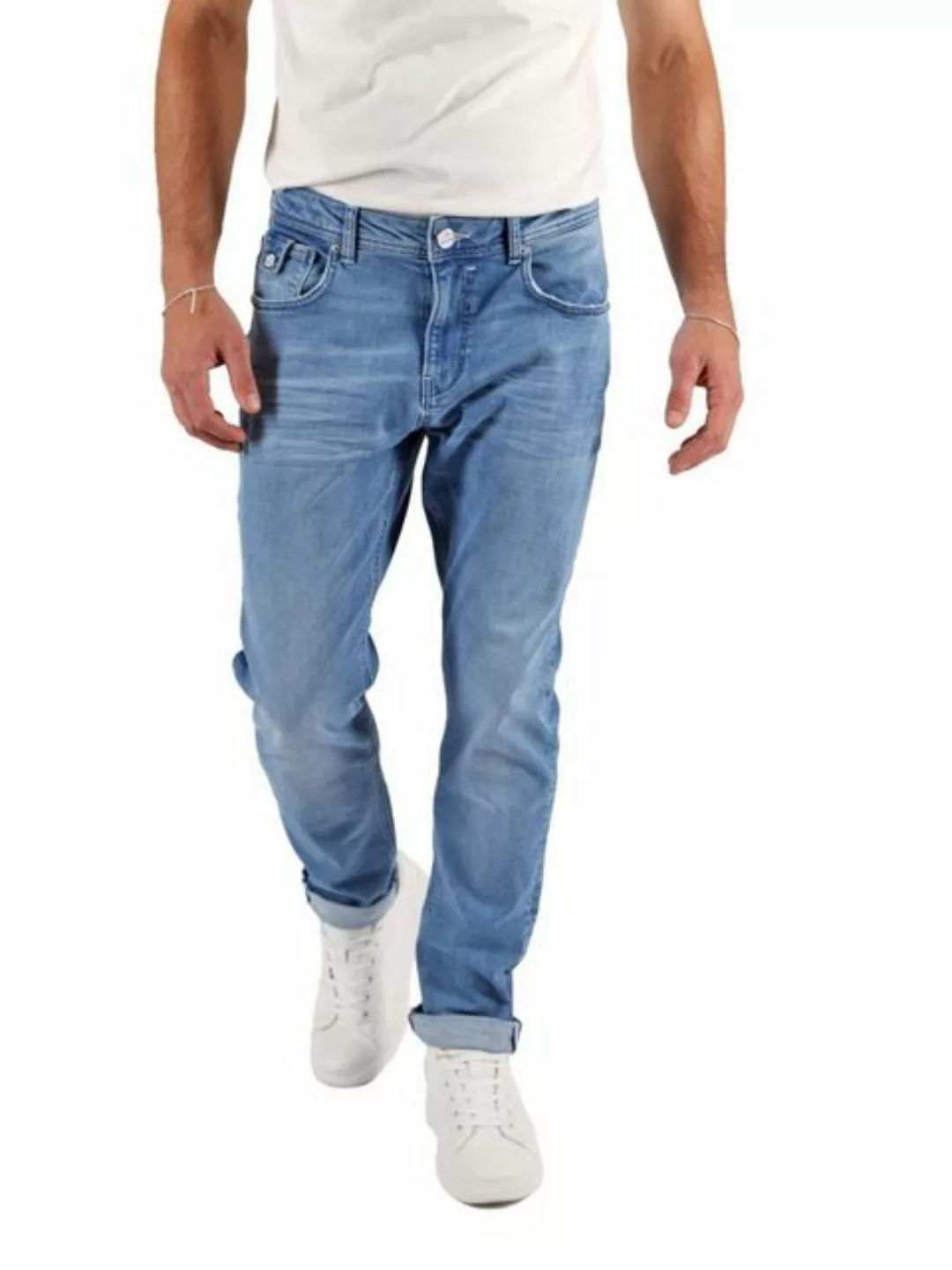 M.O.D. Herren Jeans RICARDO Regular Fit - Blau - Recite Blue günstig online kaufen