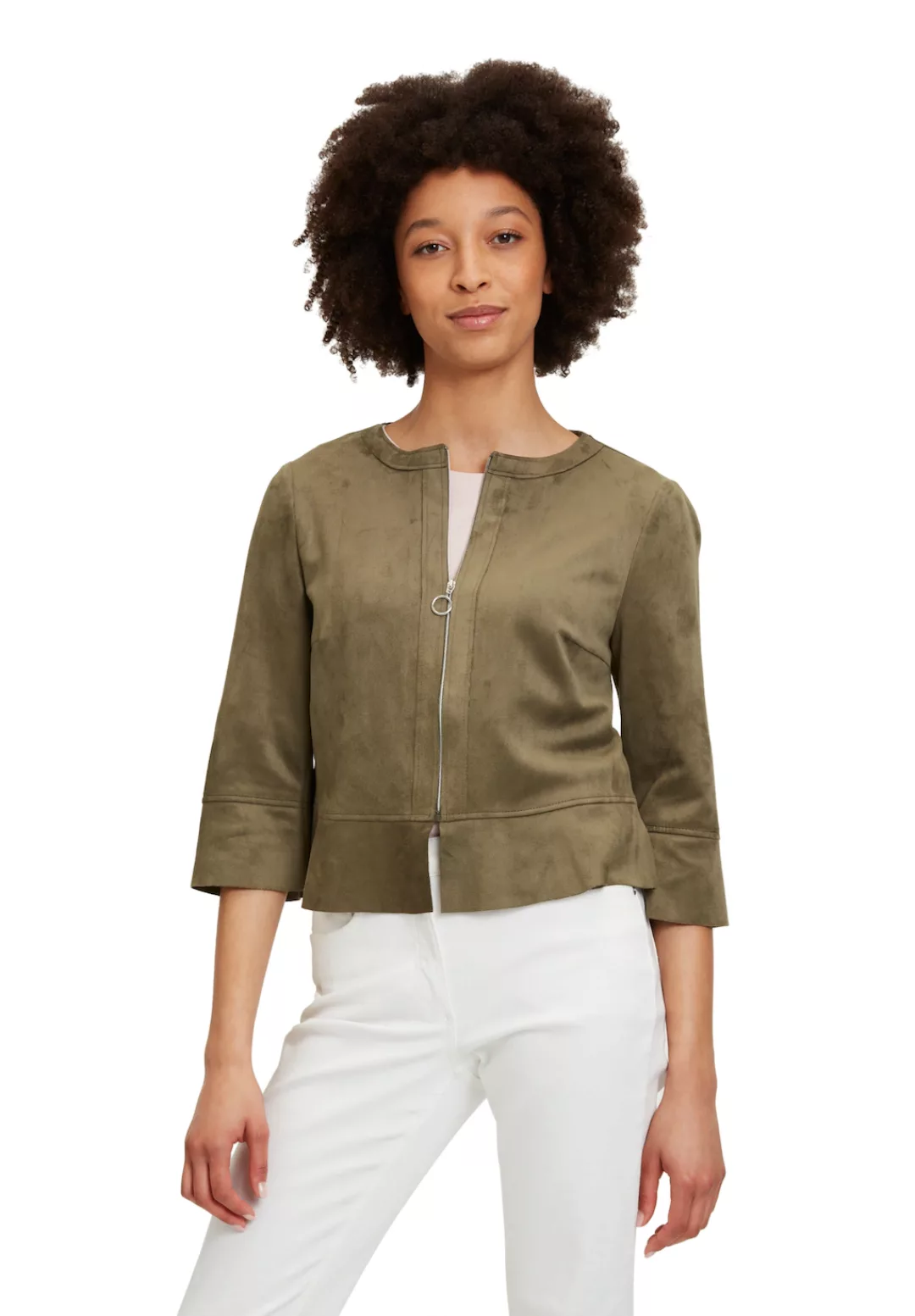 Betty Barclay Jackenblazer "Betty Barclay Sommerjacke mit 3/4 Arm", Materia günstig online kaufen