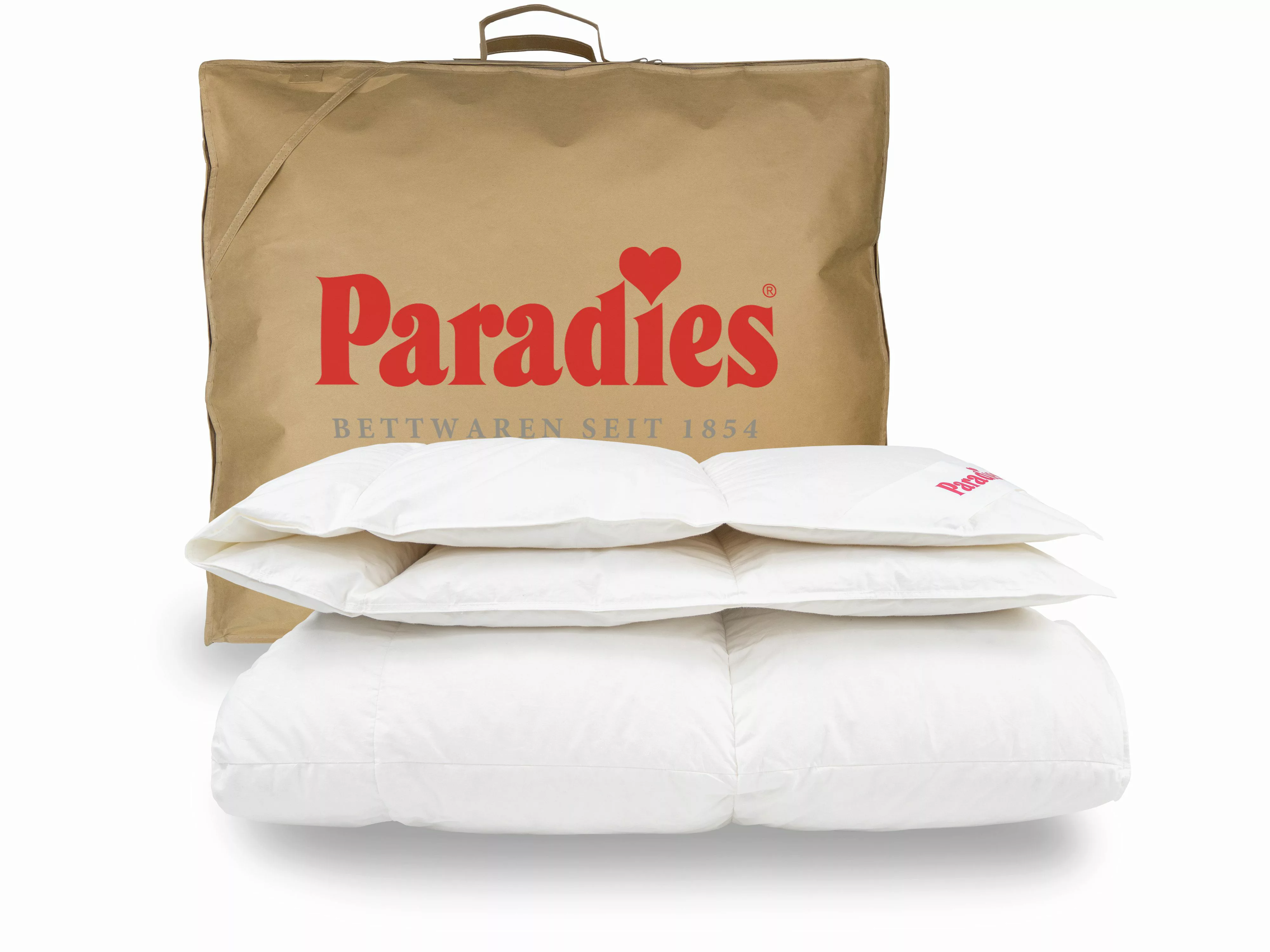Paradies Gänsedaunenbettdecke Gabi 90, Füllung: 90% günstig online kaufen