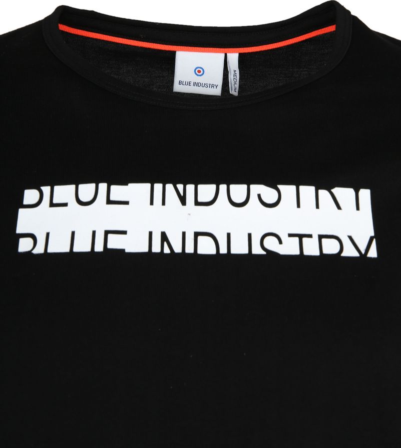 Blue Industry T-Shirt Logo Schwarz - Größe S günstig online kaufen