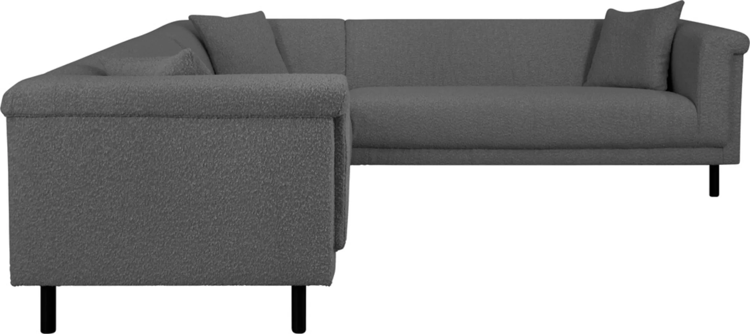 INOSIGN Ecksofa "AGNIA L-Form B/T/H: 244/244/71 cm", incl. Zierkissen, glei günstig online kaufen