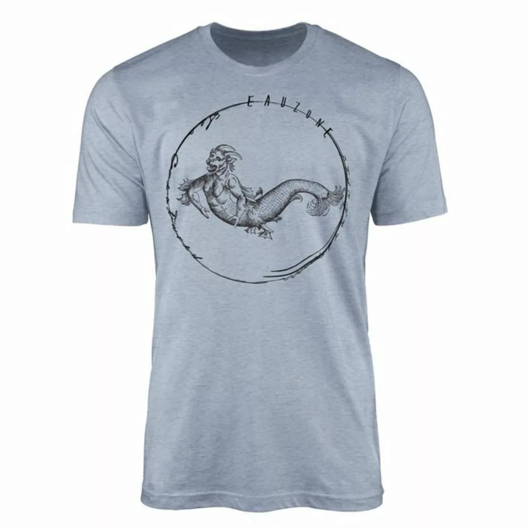 Sinus Art T-Shirt T-Shirt Tiefsee Fische - Serie: Sea Creatures, feine Stru günstig online kaufen