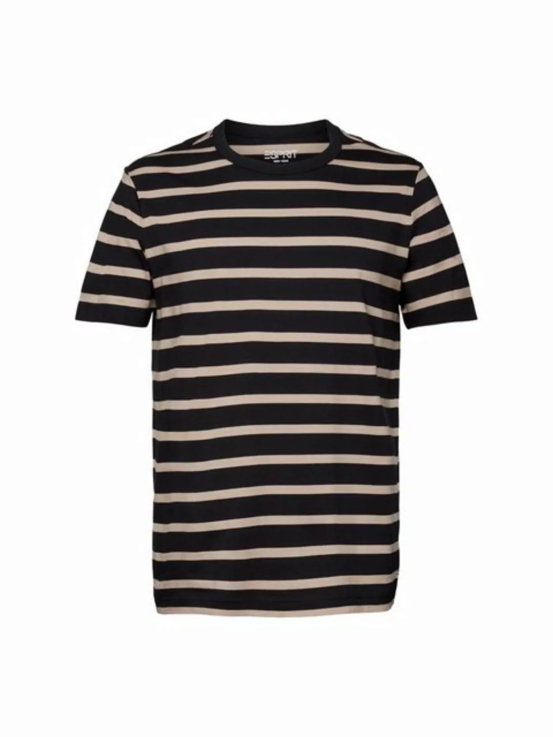 Esprit T-Shirt Gestreiftes T-Shirt aus Baumwolljersey (1-tlg) günstig online kaufen