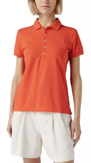 Lauren Ralph Lauren Poloshirt Gerippte Abschlüsse - Dünner, elastischer Sto günstig online kaufen