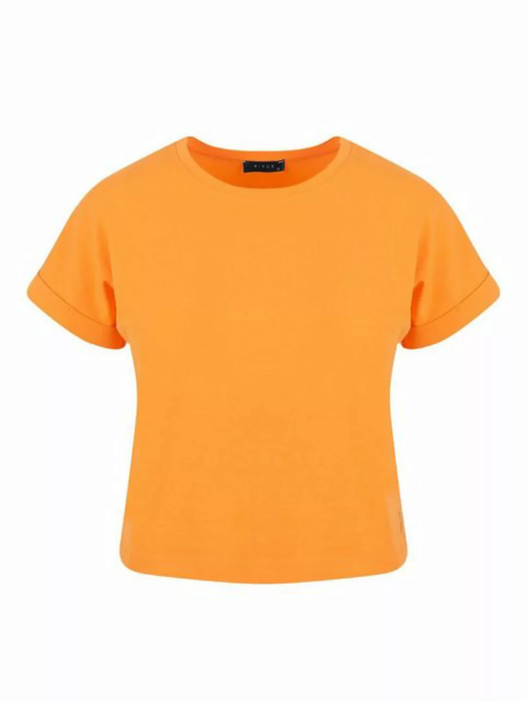 Rivus T-Shirt Damen Basic T-Shirt aus - Kurzarm Shirt, Schmeichelhafte Pass günstig online kaufen