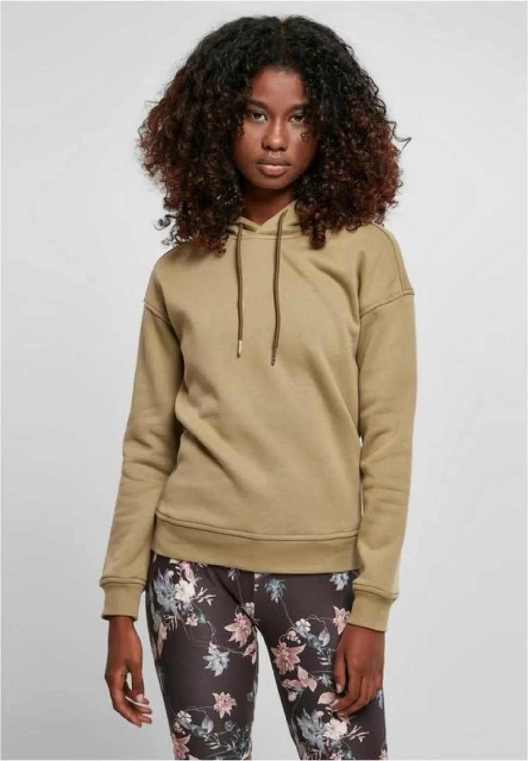 URBAN CLASSICS Kapuzenpullover TB1524 - Ladies Hoody khaki 5XL günstig online kaufen