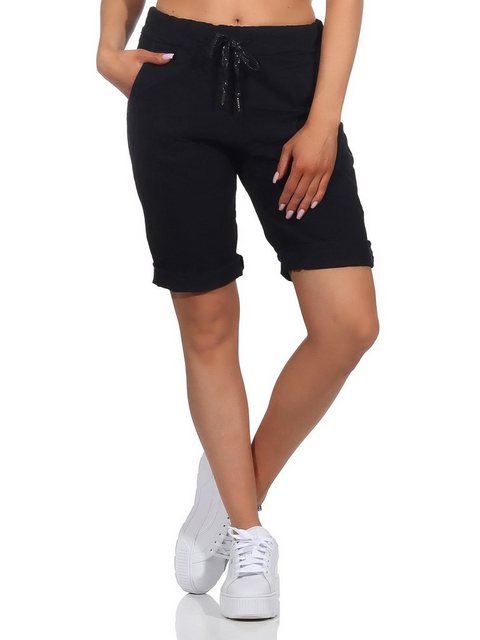 Aurela Damenmode Chinoshorts Damenhose Kurze Damen Sommerhose Chino Shorts günstig online kaufen