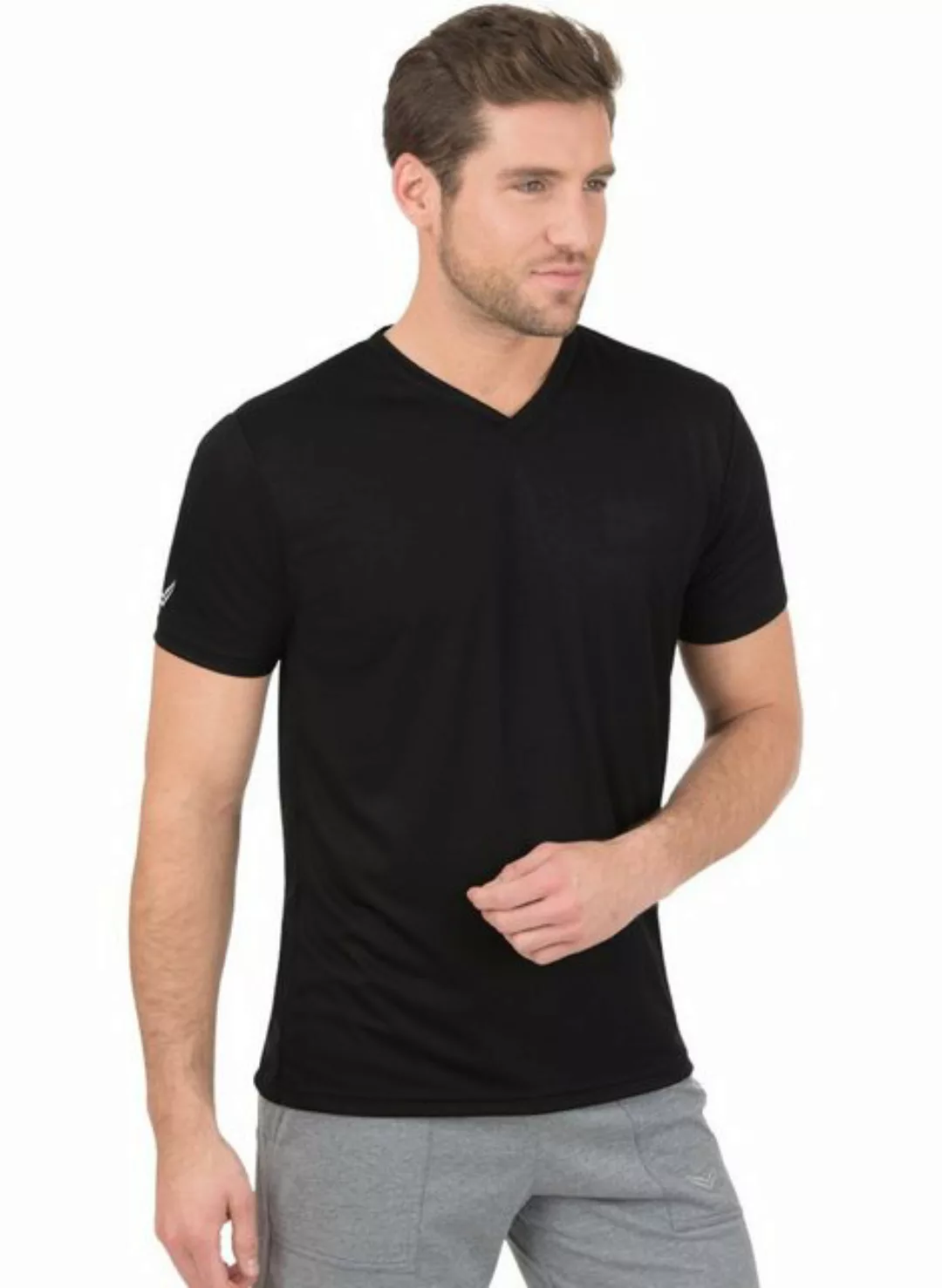 Trigema T-Shirt TRIGEMA V-Shirt COOLMAX® (1-tlg) günstig online kaufen