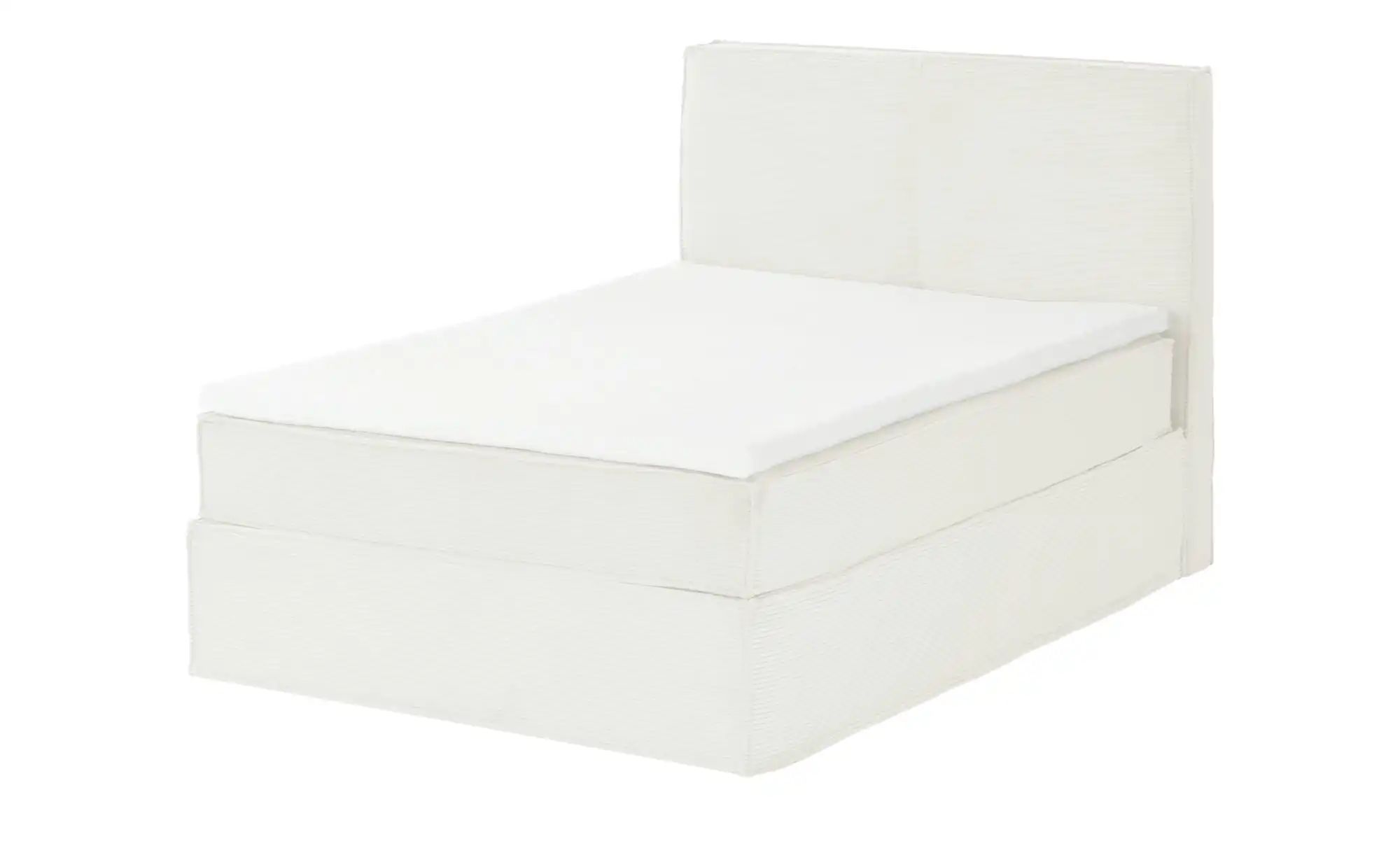 Boxi Boxspringbett mit trendigem Keder Boxi ¦ creme ¦ Maße (cm): B: 140 H: günstig online kaufen