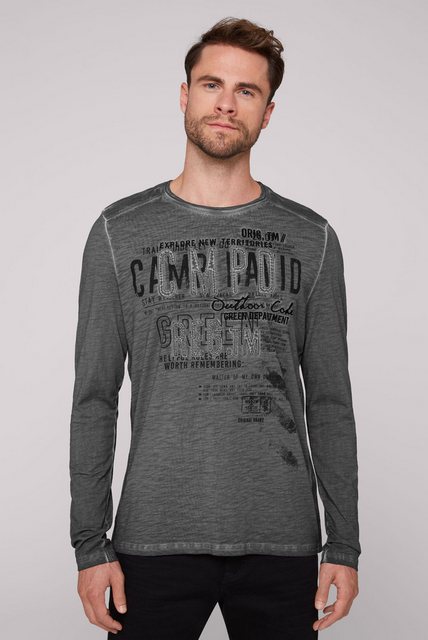 CAMP DAVID Langarmshirt aus Bio-Baumwolle günstig online kaufen