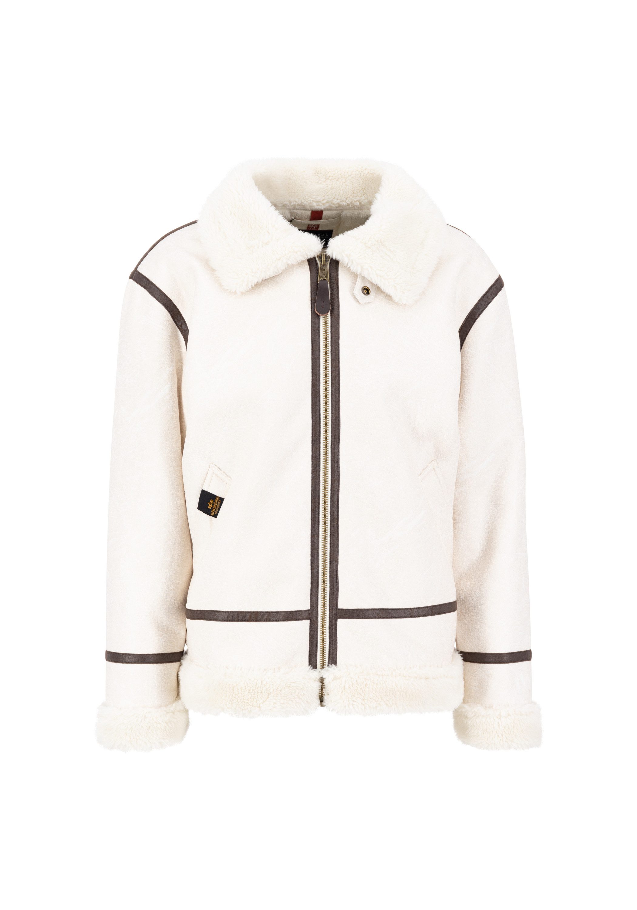 Alpha Industries Lederjacke "Alpha Industries Men - Bomber Jackets B-3 Faux günstig online kaufen