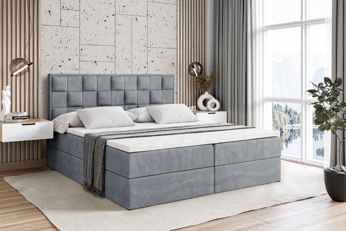 ALTDECOR Boxspringbett ZAFIRA-BZ günstig online kaufen