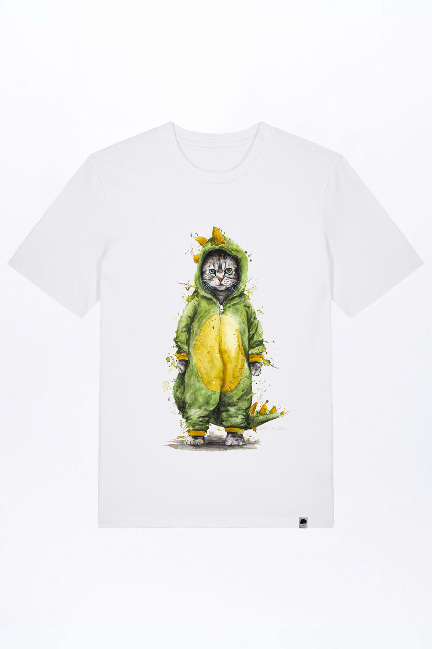 Cat Fight Basic T-Shirt aus Bio Baumwolle günstig online kaufen