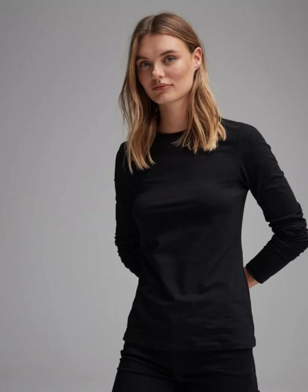 OPUS Langarmshirt Longsleeve SMILLA Slim aus Jersey günstig online kaufen