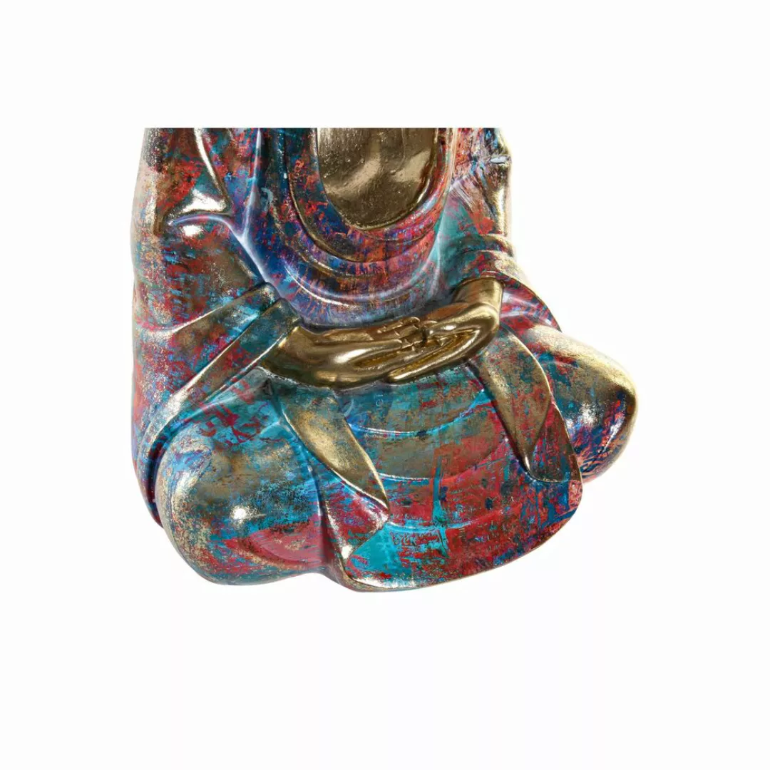 Deko-figur Dkd Home Decor Golden Buddha Harz (22 X 17.5 X 32 Cm) günstig online kaufen