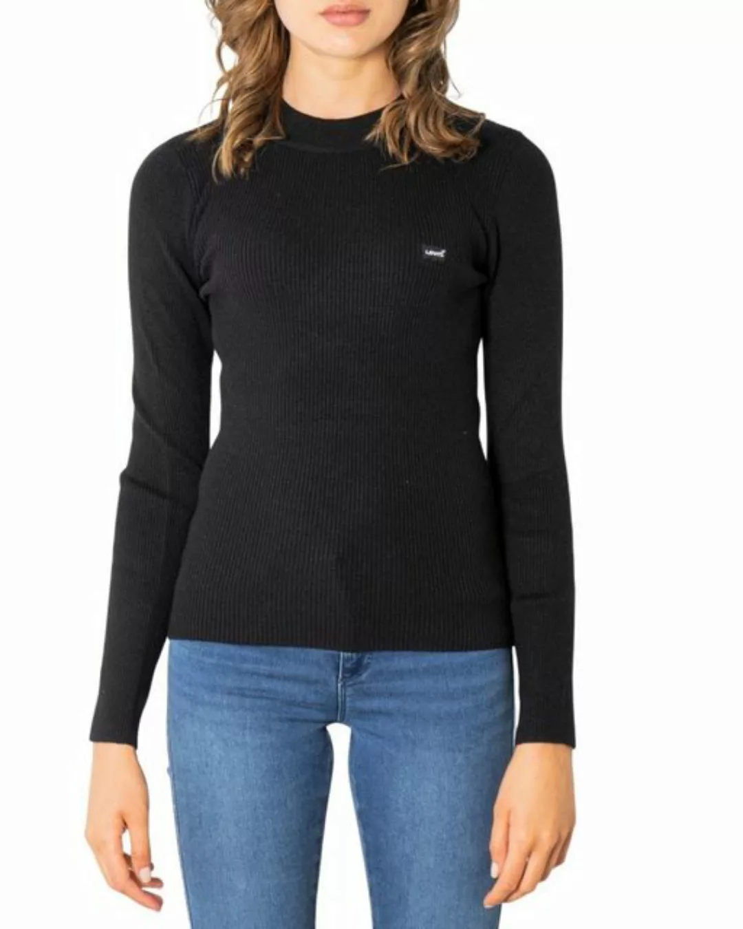 Levis Strickpullover "CREW RIB SWEATER", mit Batwing Logo günstig online kaufen