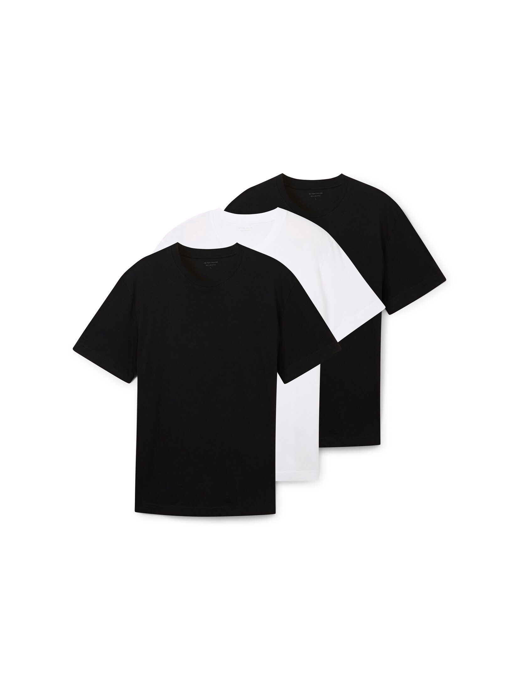 TOM TAILOR T-Shirt, (Packung, 3 tlg.), im Dreierpack günstig online kaufen