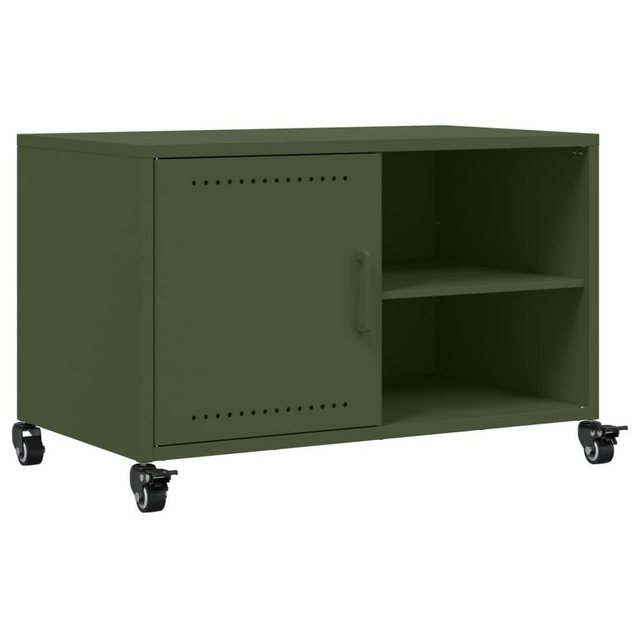 vidaXL TV-Schrank TV-Schrank Olivgrün 68x39x43,5 cm Kaltgewalzter Stahl (1- günstig online kaufen