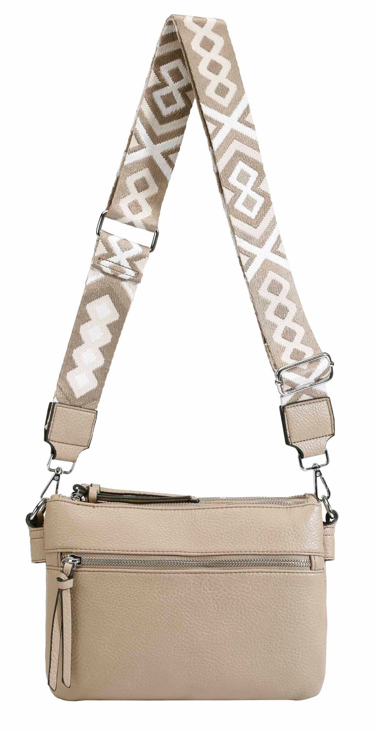ITALYSHOP24 Schultertasche Damen Bodybag Umhängetasche Messenger günstig online kaufen