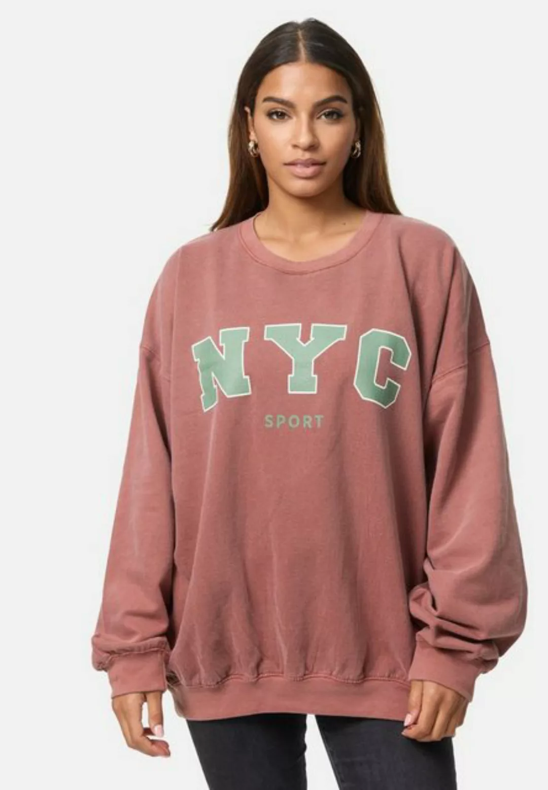 Worldclassca Longsweatshirt Worldclassca Oversized Sweatshirt NYC Sport Lan günstig online kaufen