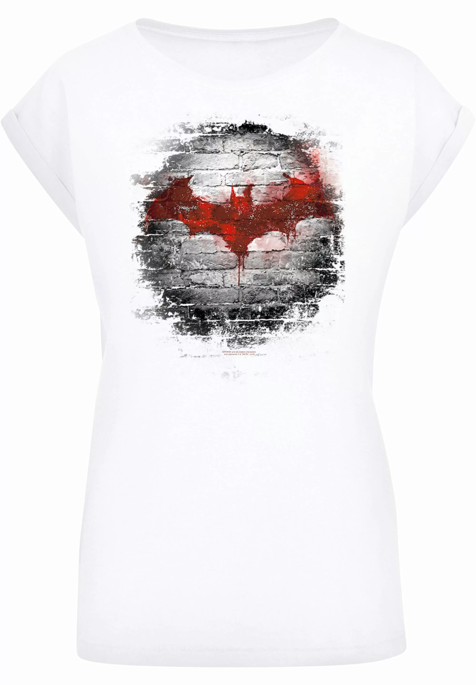 F4NT4STIC T-Shirt "Batman Logo Wall", Print günstig online kaufen