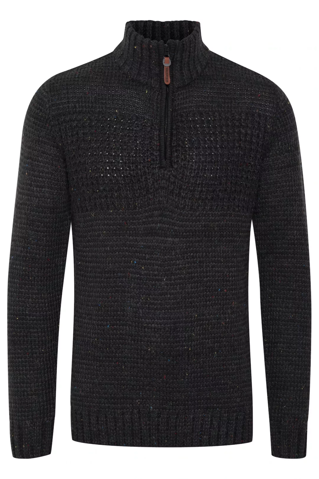 Indicode Troyer IDOslo Strickpulli mit Stehkragen günstig online kaufen