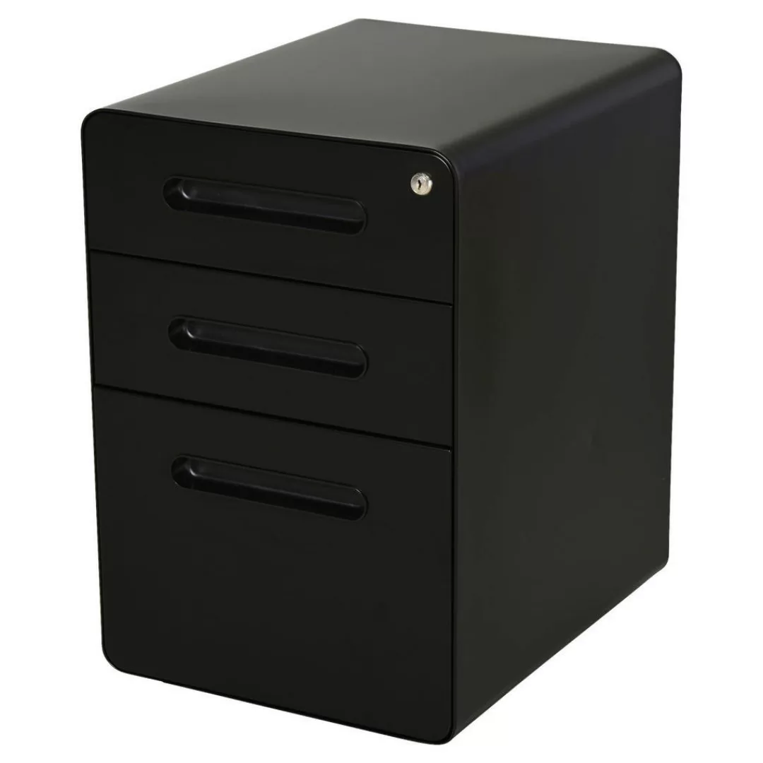 Aktenschrank 924-007BK schwarz B/H/T: ca. 39x59x48 cm günstig online kaufen