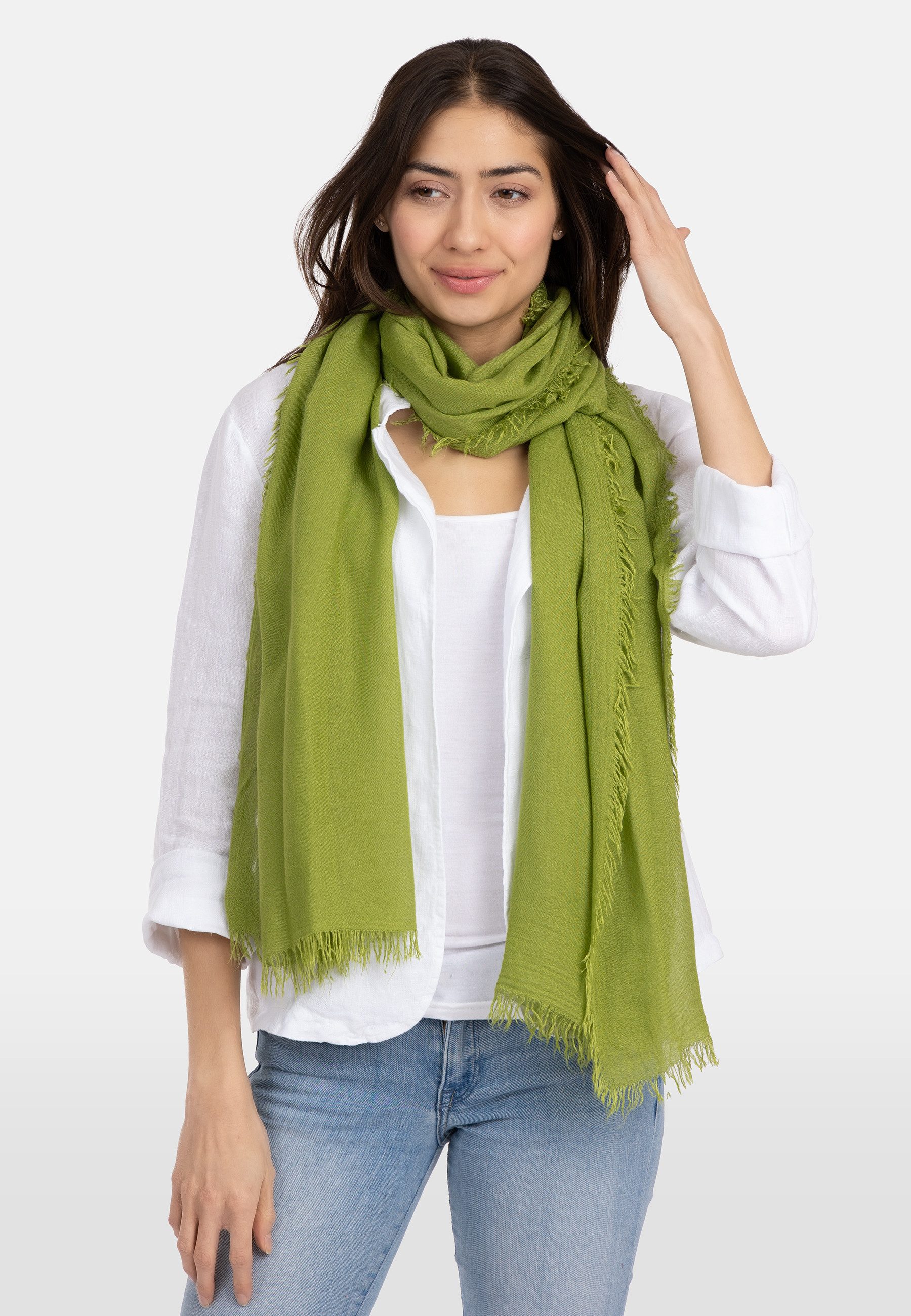 Caspar Modeschal SC529 Damen Sommer Schal günstig online kaufen