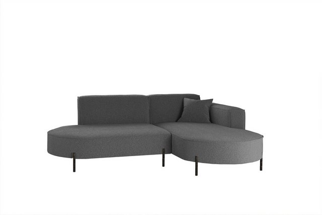 Fun Möbel Ecksofa Sofa VALENCIA XS in Stoff Quelle, Ottomane Links oder Rec günstig online kaufen