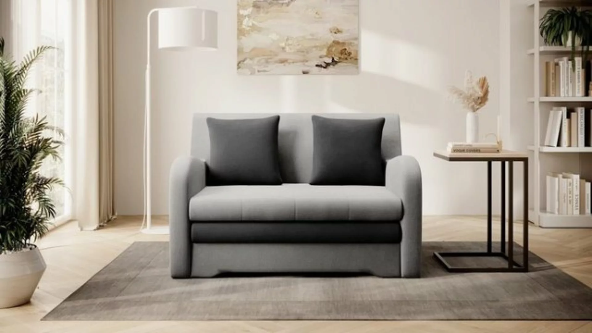 Luxusbetten24 Schlafsofa Designer Sofa Arian, mit Schlaffunktion und Staura günstig online kaufen