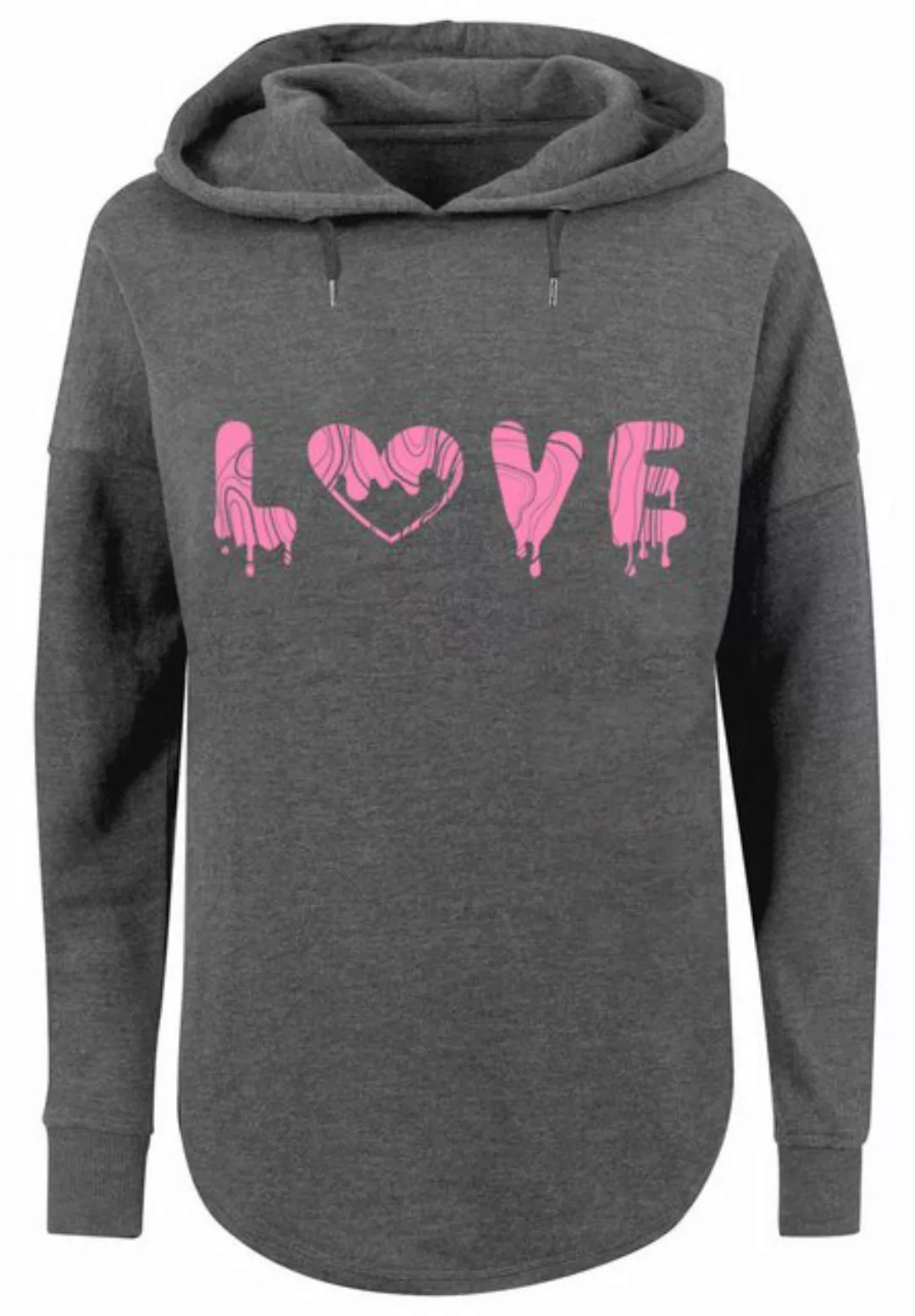 F4NT4STIC Kapuzenpullover "Valentinstag Love Pink", Print günstig online kaufen