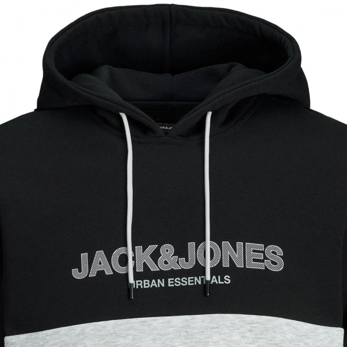 Jack & Jones Plus Hoodie Herren Pullover Übergröße Sweater JJEURBAN BLOCKIN günstig online kaufen