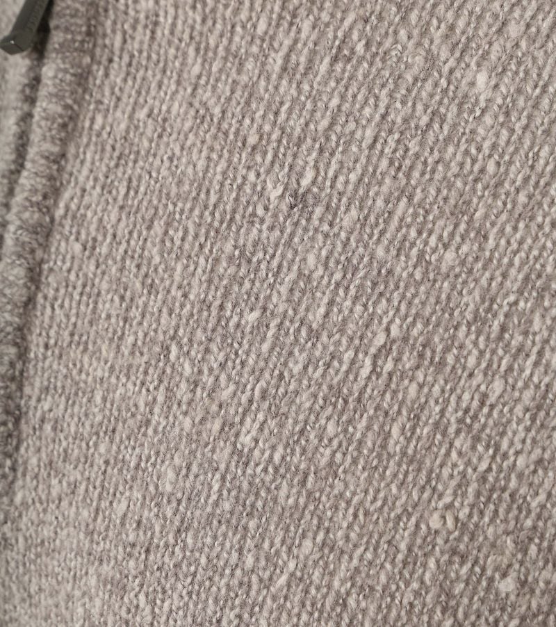 Suitable Half Zip Pullover Boiled Wool Taupe - Größe XL günstig online kaufen