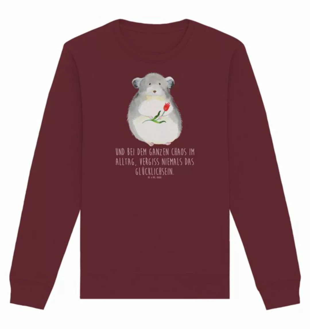 Mr. & Mrs. Panda Longpullover Größe XL Chinchilla Blume - Burgundy - Gesche günstig online kaufen