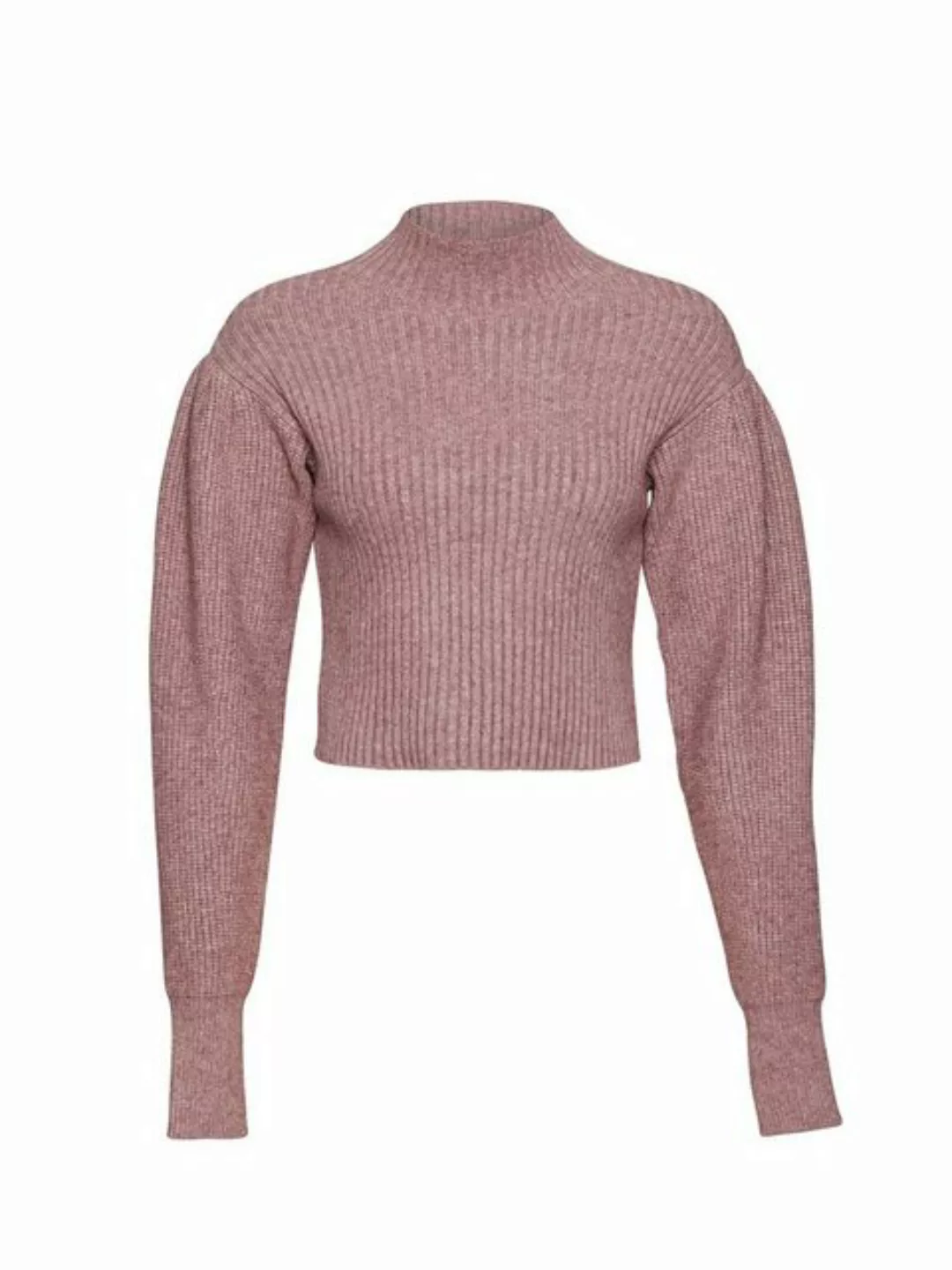 Freshlions Stehkragenpullover Pullover mit Hochkragen in rosa - M günstig online kaufen