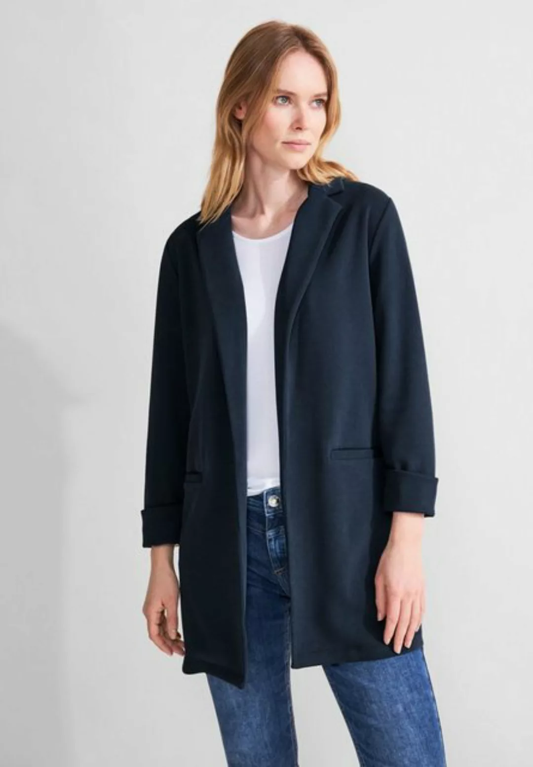 STREET ONE Longblazer verschlusslos günstig online kaufen