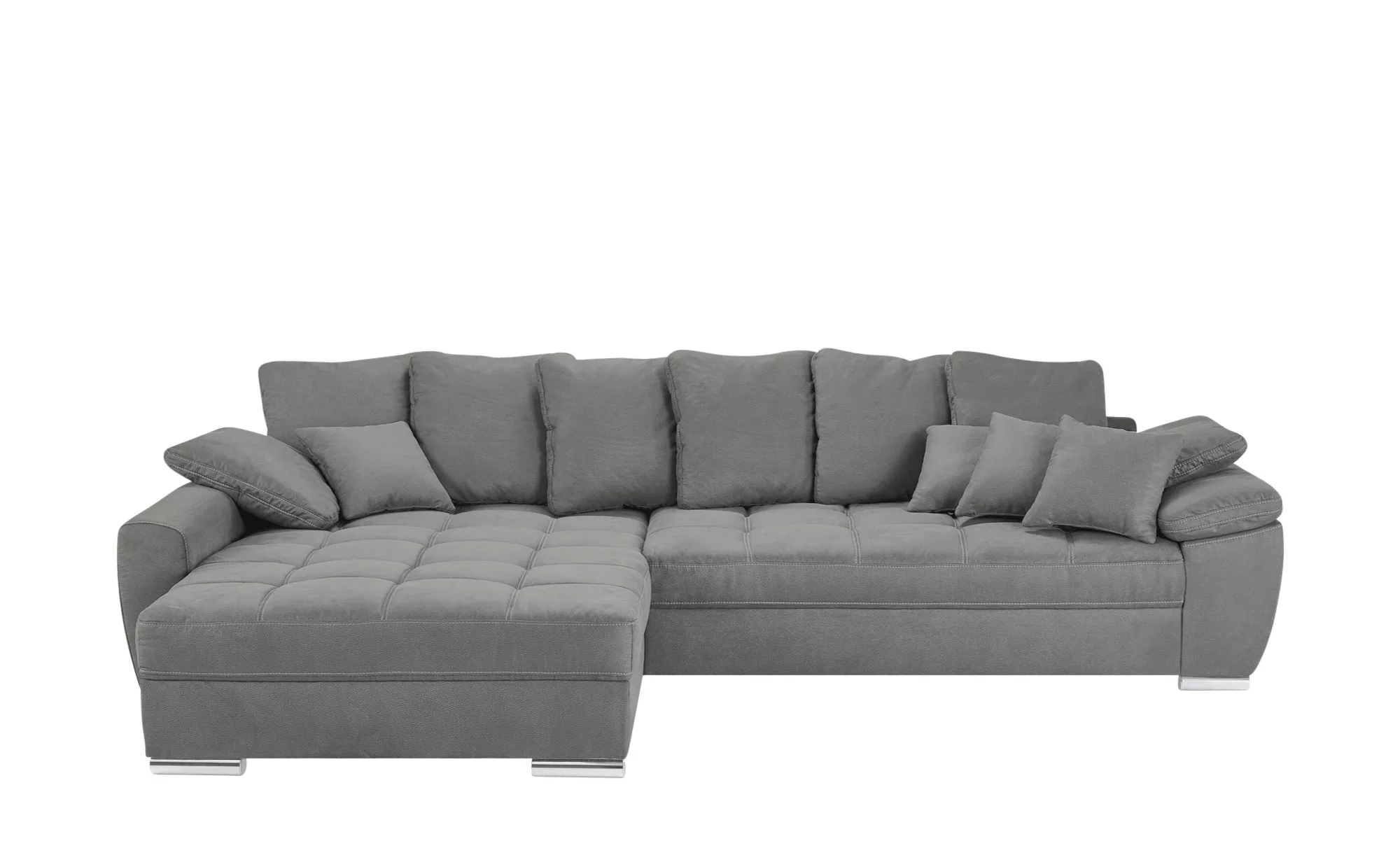 Ecksofa  Farina ¦ grau ¦ Maße (cm): B: 323 H: 92 T: 222 Polstermöbel > Sofa günstig online kaufen