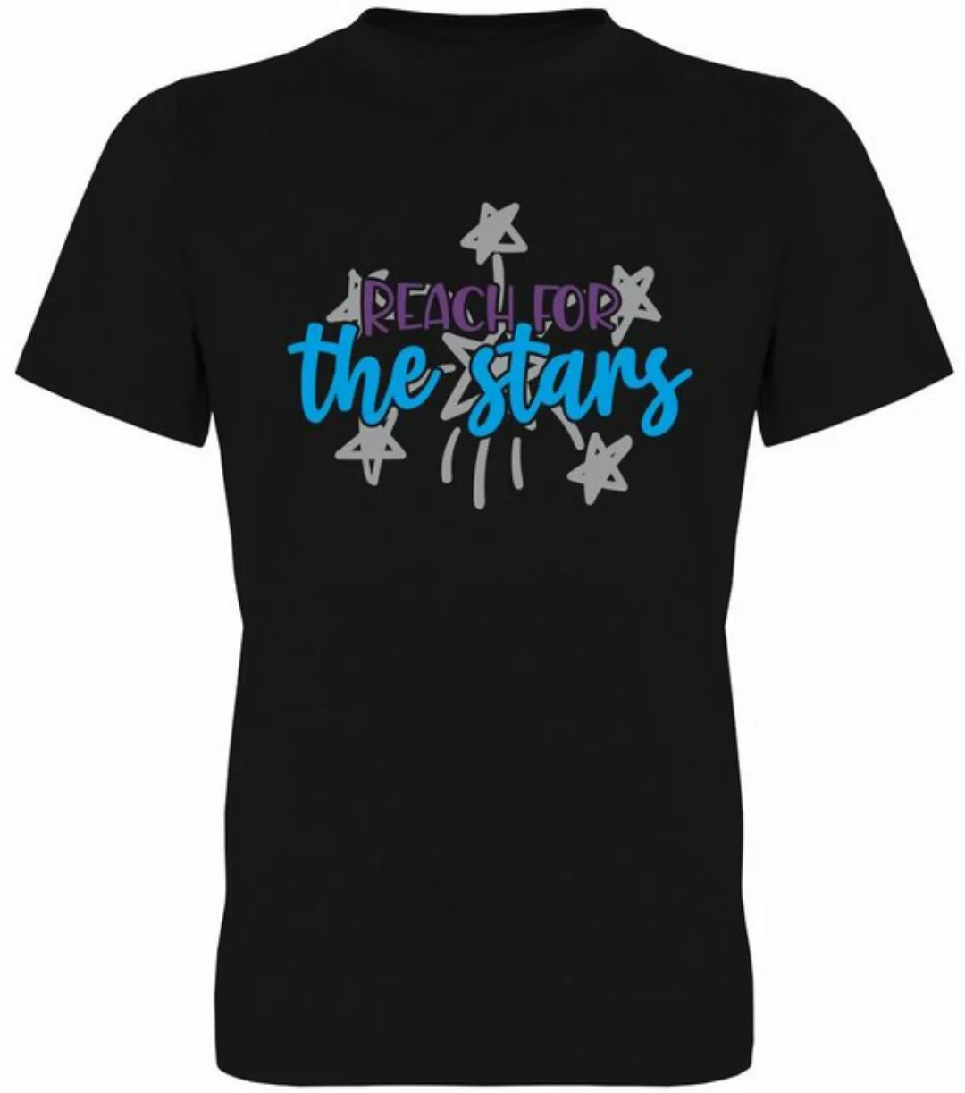 G-graphics T-Shirt Reach for the stars Herren T-Shirt, mit trendigem Frontp günstig online kaufen