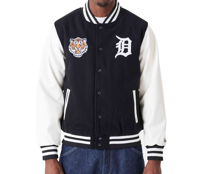 New Era Collegejacke MLB Detroit Tigers Wordmark Varsity günstig online kaufen