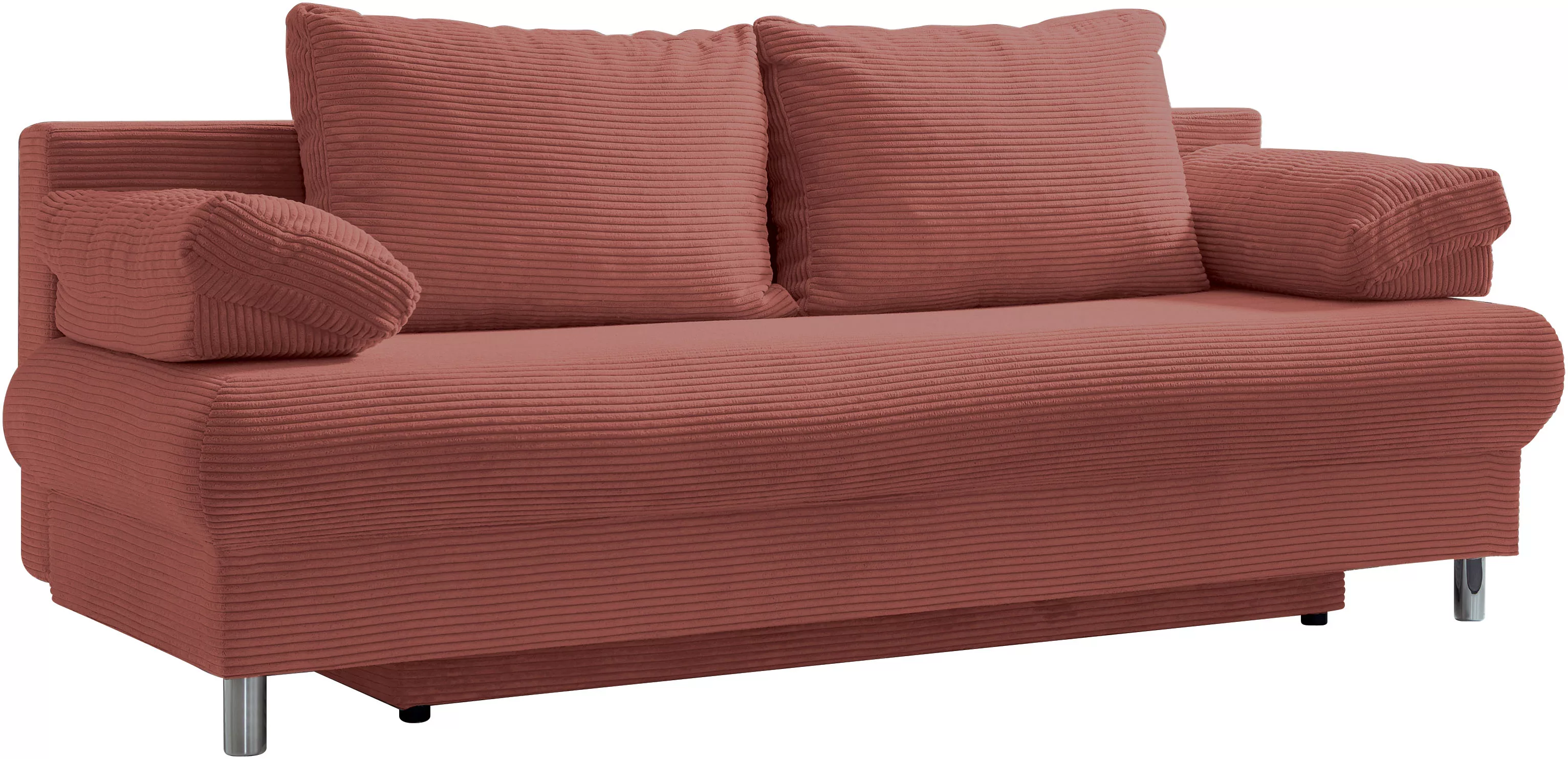 INOSIGN Schlafsofa "Como", 2-Sitzer, Federkern, Breite 196 cm, inkl. Rücken günstig online kaufen