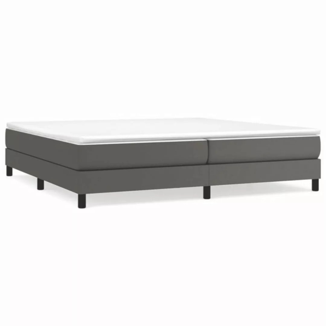 vidaXL Boxspringbett Hellgrau 120x200 cm Samt1398305 günstig online kaufen