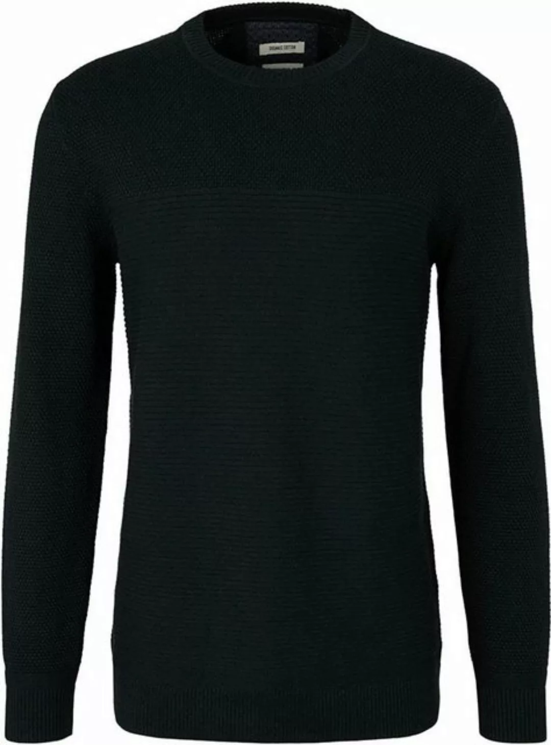 Tom Tailor Herren Rundhals Pullover BASIC STRUCTURED günstig online kaufen