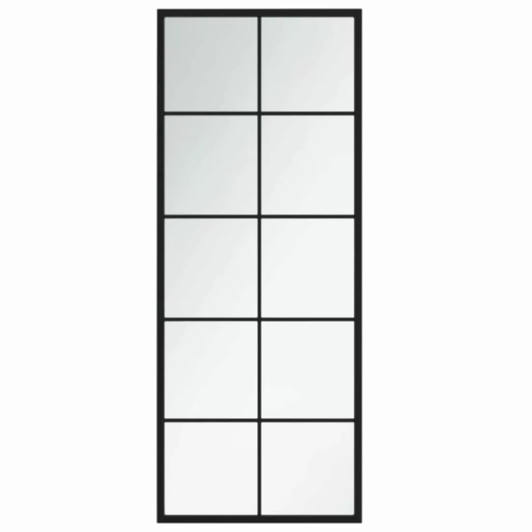 furnicato Wandspiegel Schwarz 100x40 cm Metall günstig online kaufen